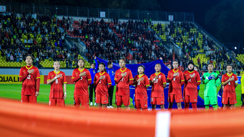 Отбор Кубка Азии по футболу U17: кыргызстанки занимают 2 место после двух туров. ТАБЛИЦА
