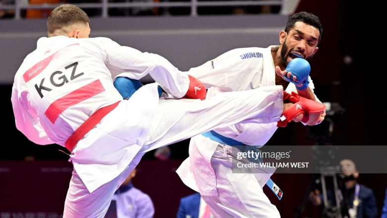 Состав сборной Кыргызстана по карате на Исламские игры