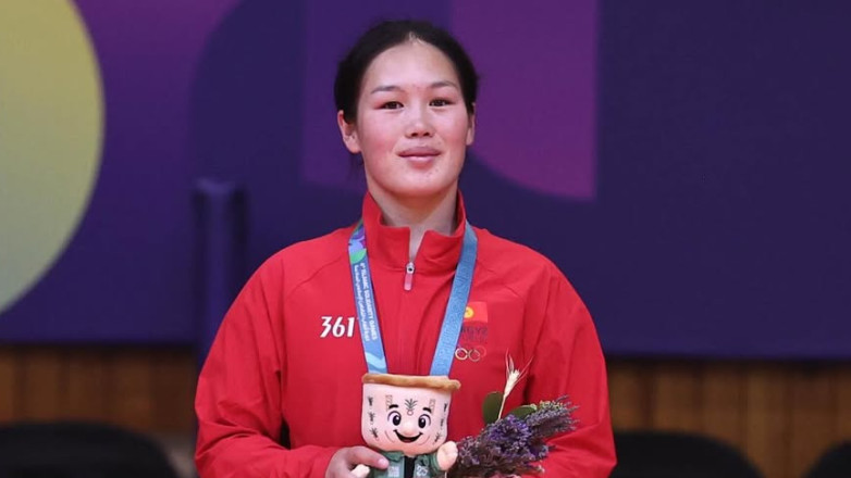 Адина Кочконбаева завоевала серебряную медаль на VI Играх исламской солидарности