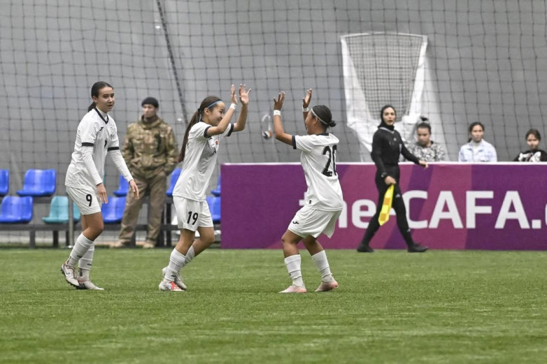 Женская сборная Кыргызстана разгромила Таджикистан со счётом 5:0