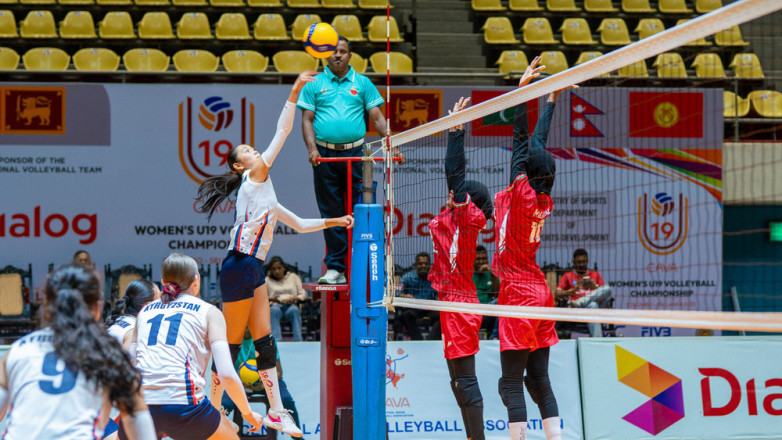 Женская сборная Кыргызстана U19 уступила Шри-Ланке