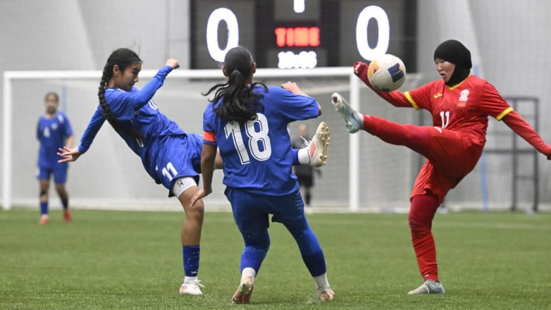 Разгромом завершился матч сборной Кыргызстана на турнире в Ташкенте