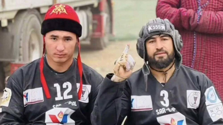 Сборная Кыргызстана по көк-бөрү участвует в конных играх в Афганистане