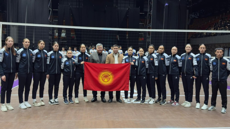 Женская сборная Кыргызстана по волейболу сыграет на турнире CAVA