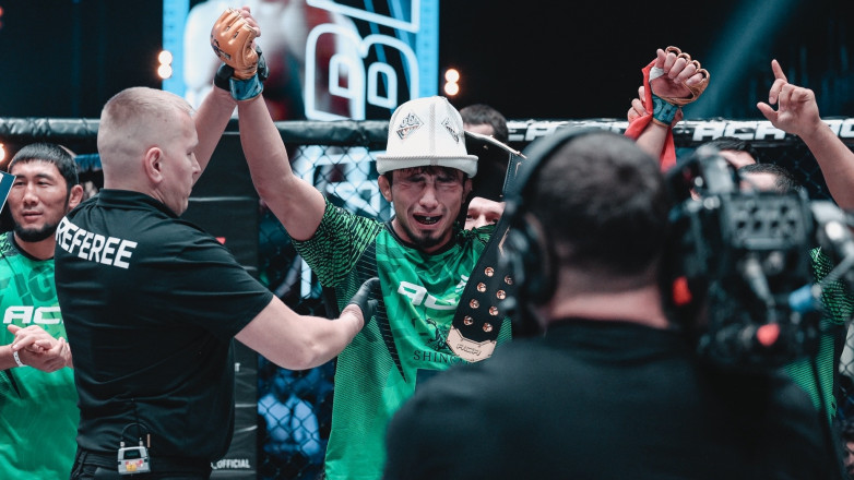 Как в Оше встретили первого в истории чемпиона ACA из Кыргызстана. ВИДЕО