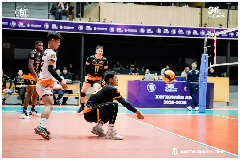 Очередной матч кыргызстанца в чемпионате Монголии по волейболу. Полное видео матча