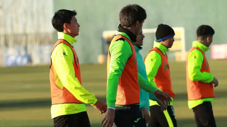 Высшая лига: очередная тренировка «Абдыш-Аты». ВИДЕО