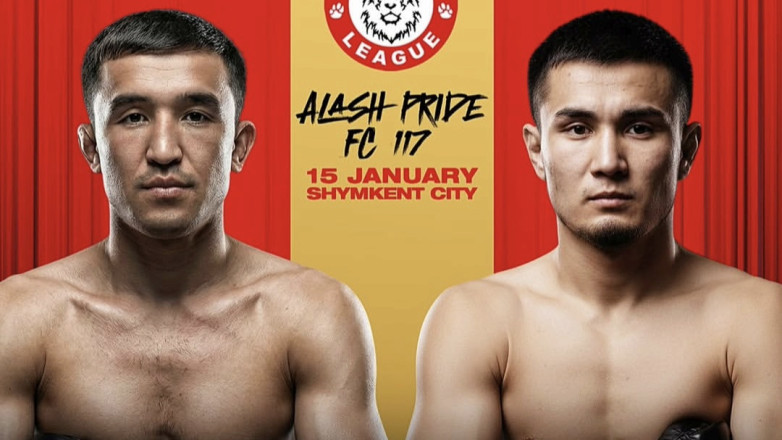 Прямая трансляция всех боев турнира Alash Pride 117