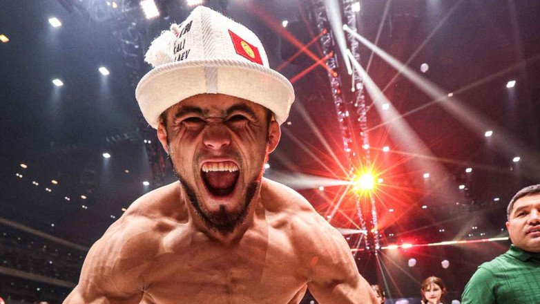 Раджабали Шайдуллаев после победы обратился к Жапарову и Ташиеву, а потом заранее извинился. ВИДЕО