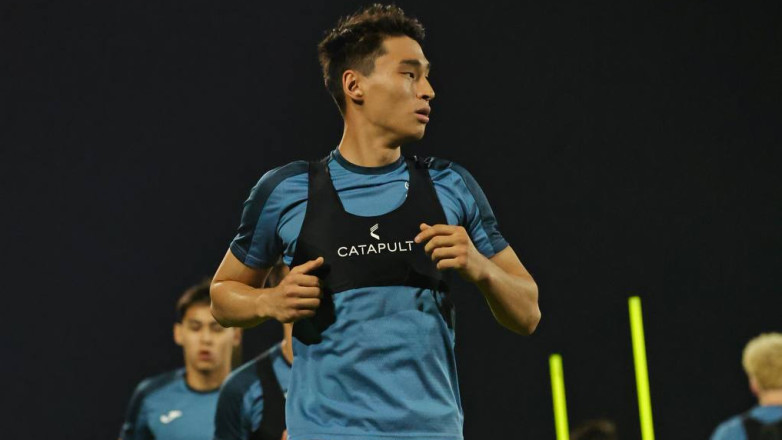 Сборная Кыргызстана U23 провела первую тренировку в Джидде. ФОТО