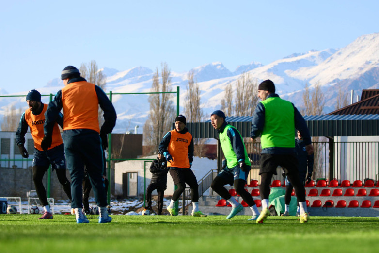 Очередная тренировка чемпиона Кыргызстана. ФОТО