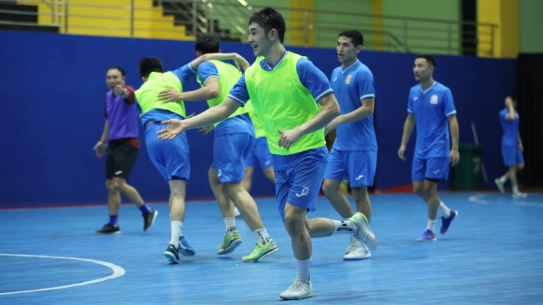 Официальная тренировка сборной Кыргызстана перед матчем с Индонезией. Фото