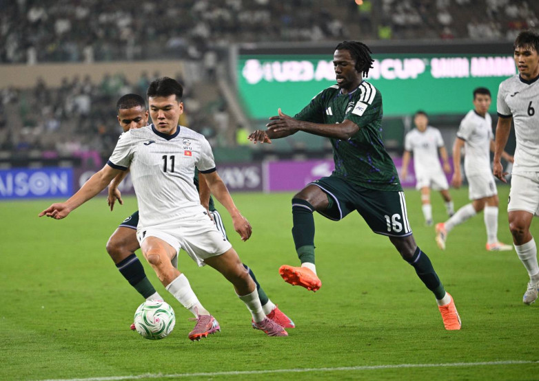 Обзор матча Кыргызстан - Саудовская Аравия на Кубке Азии U23. ВИДЕО