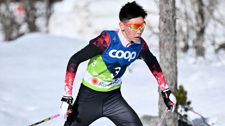Лыжник из Кыргызстана занял последнее место на зимней Олимпиаде в Италии