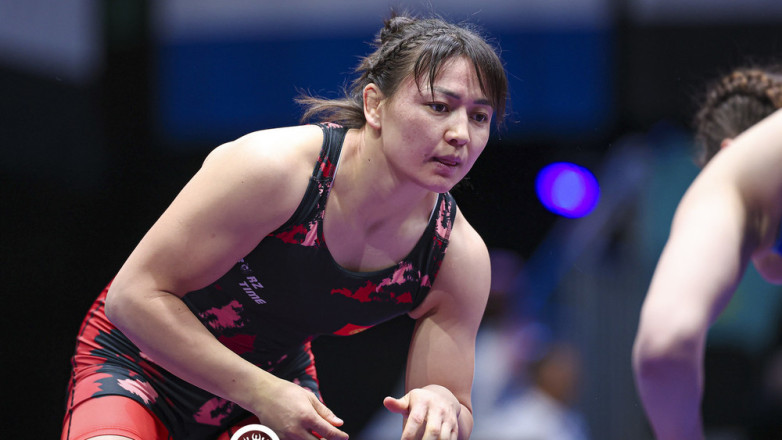 Разгромом 10:0 завершилась схватка кыргызстанки на рейтинговом турнире