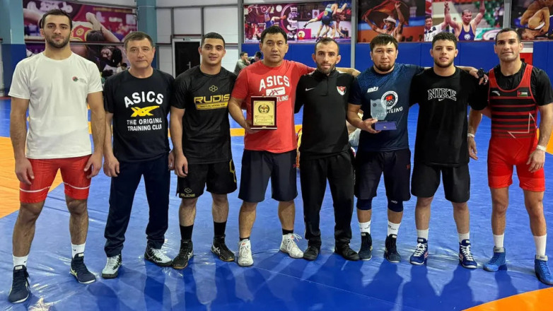 Сборная Иордании по греко-римской борьбе проводит сборы в Бишкеке. ВИДЕО