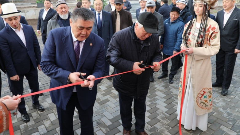 Камчыбек Ташиев открыл новый спорткомплекс в Бишкеке