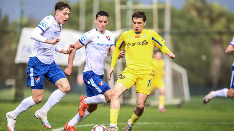 Команда Высшей лиги разгромно проиграла дублю чешского клуба