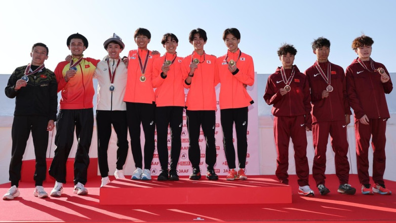 Кыргызстанцы завоевали серебро чемпионата Азии по кроссу в Японии