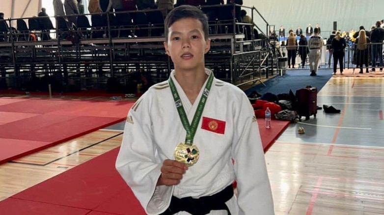 Дзюдоист из Кыргызстана завоевал бронзу Кубка Европы в Болгарии