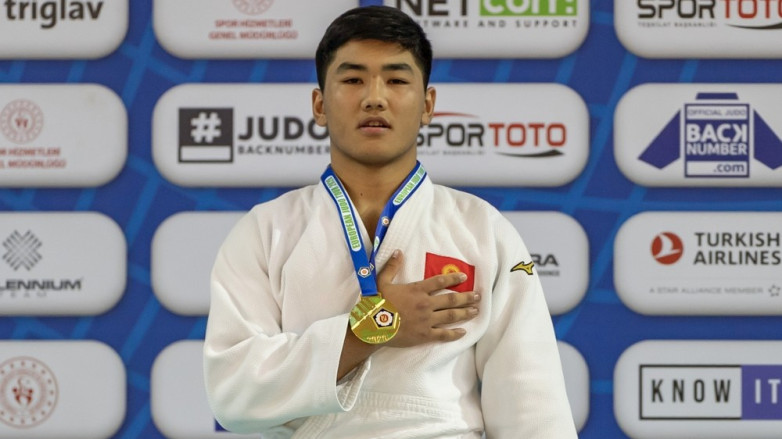Дзюдоист из Кыргызстана выиграл золото Кубка Европы в Турции