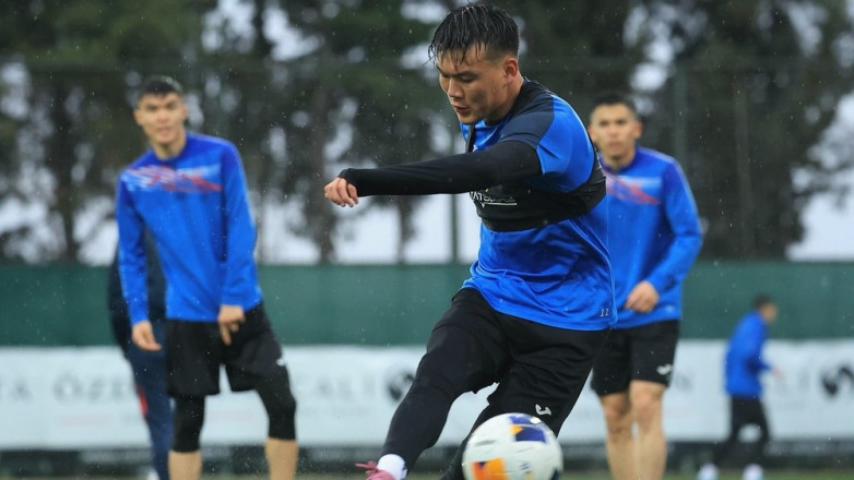 Официальная тренировка сборной Кыргызстана перед матчем в Турции. ФОТО