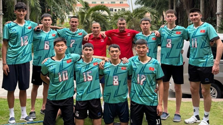 Расписание матчей волейболистов из Кыргызстана на турнире в Китае