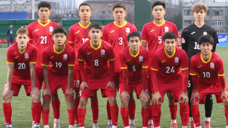 CAFA U17: стартовый состав сборной Кыргызстана на матч с Афганистаном