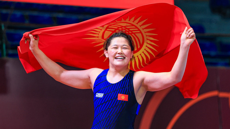 20-летняя кыргызстанка выиграла золото чемпионата Азии U23