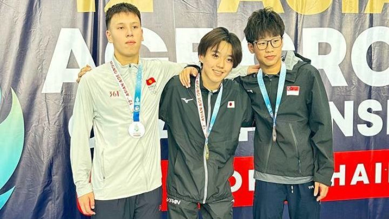 Кыргызстанец взял серебро на юношеском чемпионате Азии