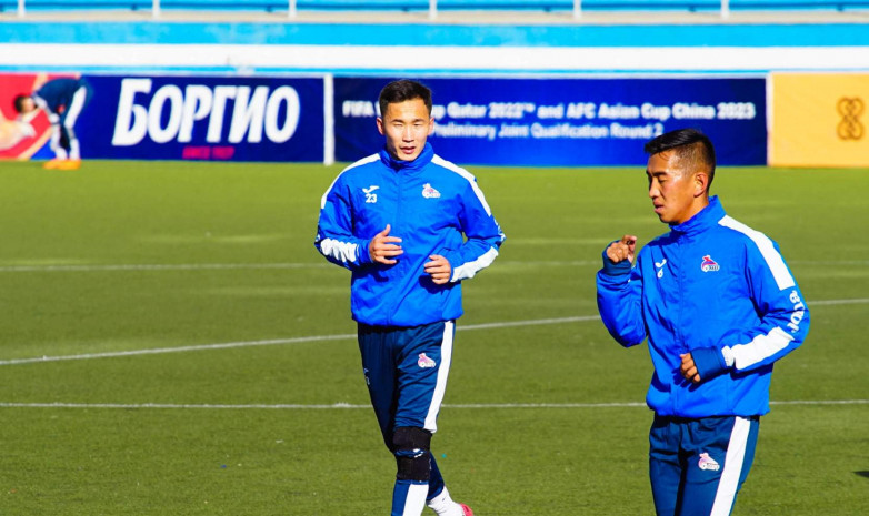 ФОТО. Официальная тренировка сборной Монголии