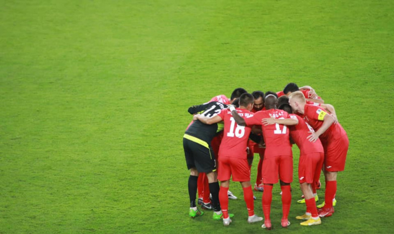 Стартовый состав Кыргызстана на матч с Узбекистаном