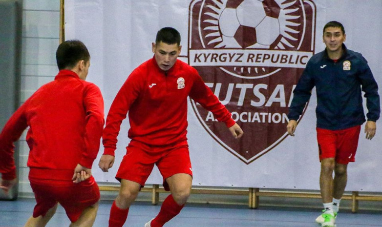 Сборная Кыргызстана провела предыгровую тренировку