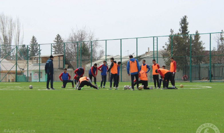 Межсезонье: «Алга» проводит сборы на Иссык-Куле