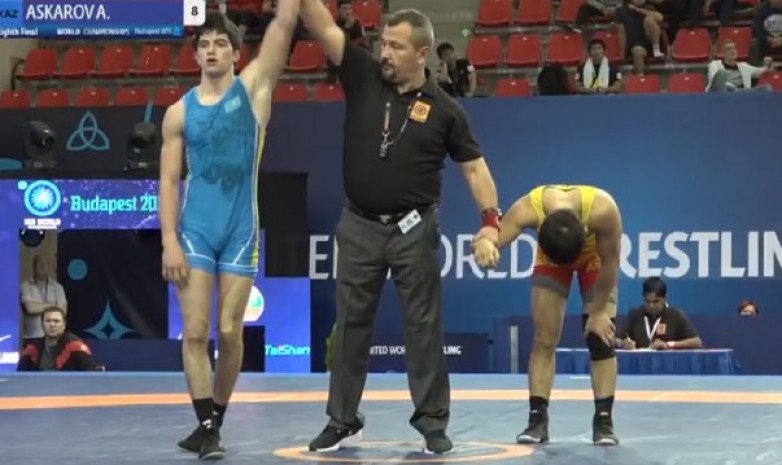 Чемпионат мира (U-23): Алмаз Сманбеков проиграл в 1/8 финала