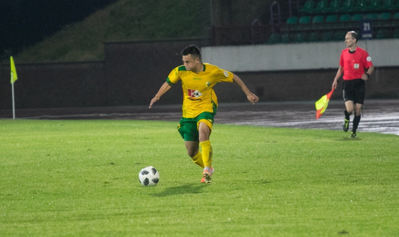 Гулжигит Алыкулов забил второй гол в чемпионате Беларуси