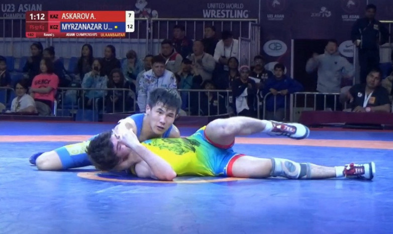 Сымбат Сулайманов стал бронзовым призером чемпионата Азии среди юниоров