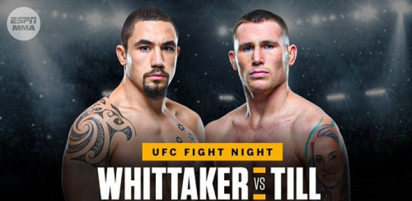 Прямая трансляция : UFC on ESPN 14: Уиттакер — Тилл