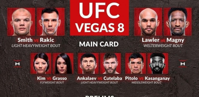 Прямая трансляция турнира UFC Fight Night 175: Смит — Ракич