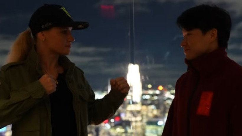 UFC 322: Валентина Шевченко и Вэйли Жанг провели первую битву взглядов. ВИДЕО