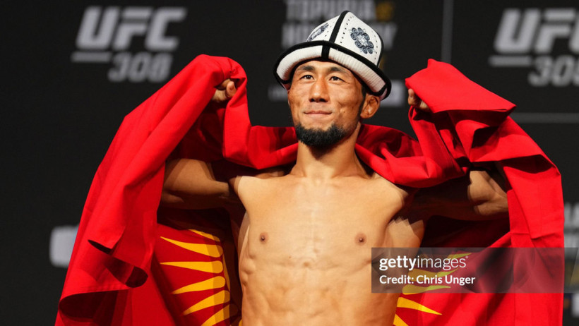 Мыктыбек Оролбай уулу рассказал, где готовился к очередному бою в UFC