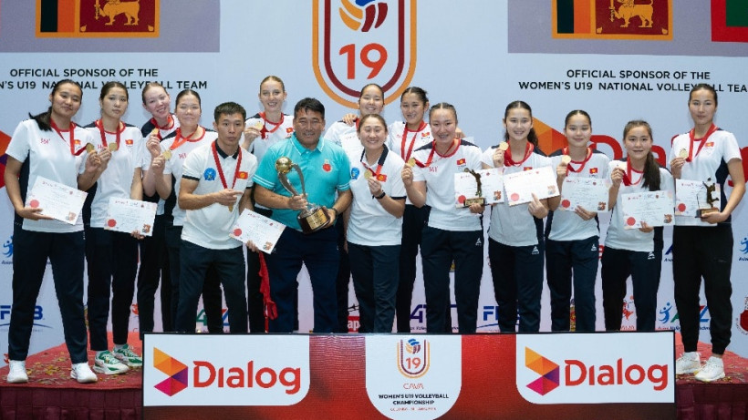 Как в Бишкеке встретили волейболисток, выигравших зональный чемпионат Азии. Видео