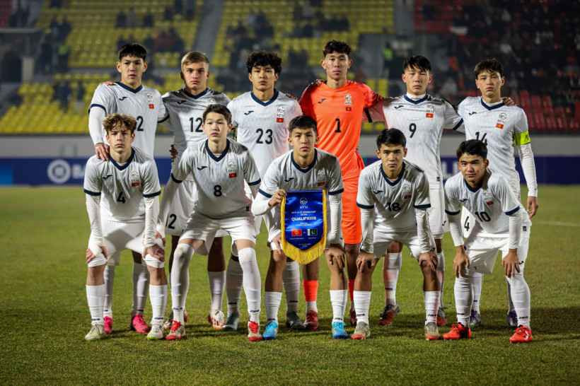 Стартовый состав сборной Кыргызстана U17 на матч с Гуамом