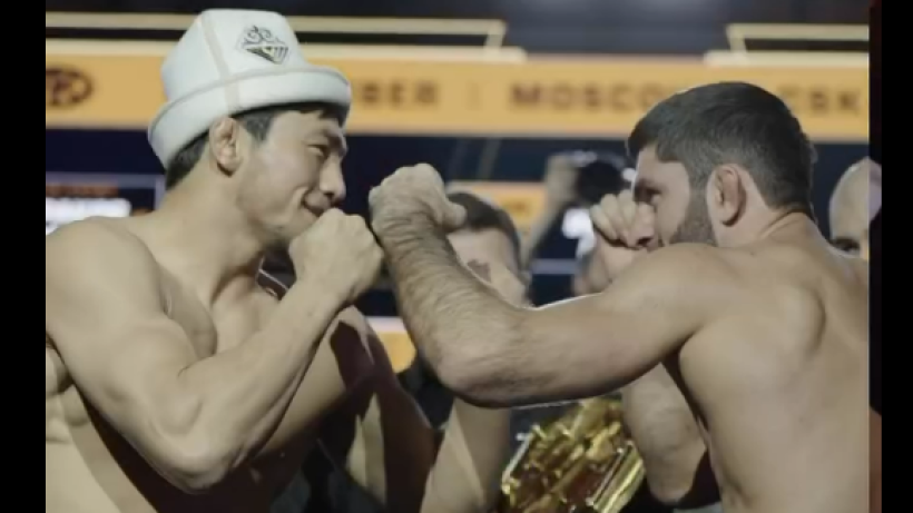 ACA 197: соперник попытался запугать кыргызстанца на Face to Face. ВИДЕО