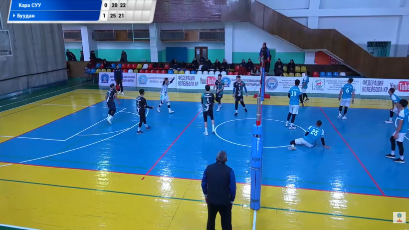 «Салам-Алик» - «Ош». Прямая трансляция матча Кубка президента Федерации волейбола