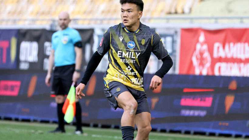 Чемпионат Украины: команда кыргызстанца одержала четвертую победу подряд, но он не сыграл ни минуты