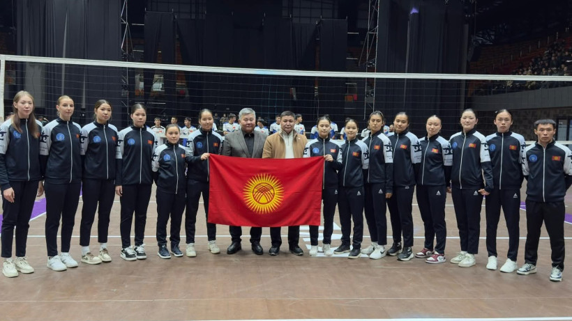 Женская сборная Кыргызстана по волейболу сыграет на турнире CAVA
