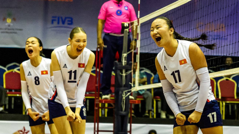 CAVA Cup: кыргызстанки разгромили Афганистан со счетом 3:0