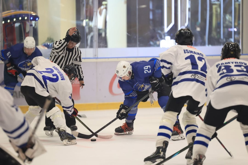 Команды из Кыргызстана узнали свое место в открытом чемпионате Узбекистана по хоккею