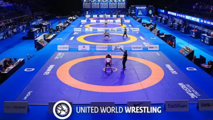 Прямая трансляция всех схваток чемпионата Кыргызстана по греко-римской борьбе